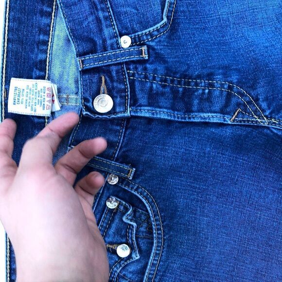 TRUE Religion Jeans Size 31 JACK Blue - Picture 5 of 8